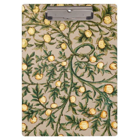 William Morris Floral Fruit Garden Flower Classic Klembord (Voorkant)