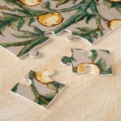 William Morris Floral Fruit Garden Flower Classic Legpuzzel (Zijkant)