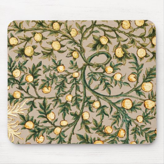 William Morris Floral Fruit Garden Flower Classic Muismat (Voorkant)