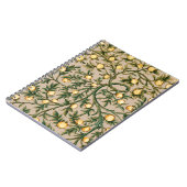 William Morris Floral Fruit Garden Flower Classic Notitieboek (Linkerzijde)