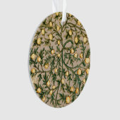 William Morris Floral Fruit Garden Flower Classic Ornament (voorkant)