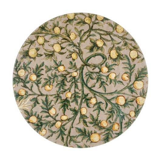 William Morris Floral Fruit Garden Flower Classic Snijplank (Voorkant)