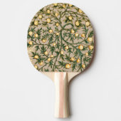 William Morris Floral Fruit Garden Flower Classic Tafeltennisbatje (Voorkant)