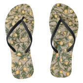 William Morris Floral Fruit Garden Flower Classic Teenslippers (Voetbed)