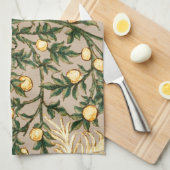 William Morris Floral Fruit Garden Flower Classic Theedoek (Quarter Fold)