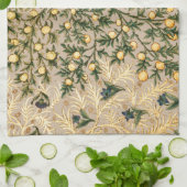 William Morris Floral Fruit Garden Flower Classic Theedoek (Gevouwen)