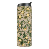 William Morris Floral Fruit Garden Flower Classic Thermosbeker (Gedraaid links)