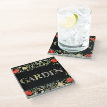 William Morris Floral Garden Motto en Lijst