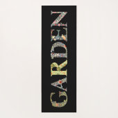 William Morris Floral Garden Motto en Lijst Yogamat (Achterkant)