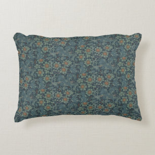 William Morris Floral Green Blue Orchard Accent Kussen