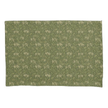 William Morris  Floral Honeysuckle Green