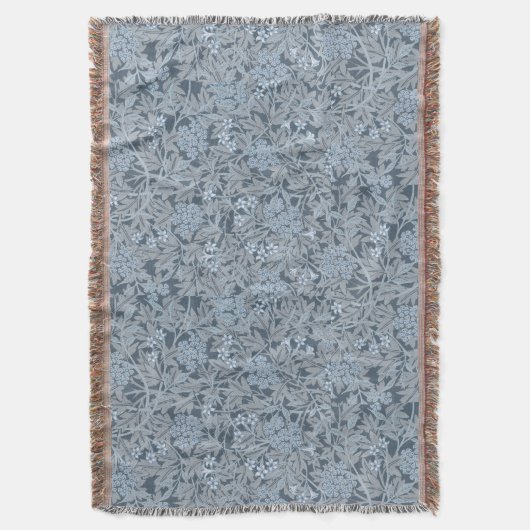 William Morris  Floral Jasmine Deken (Voorkant Verticaal)