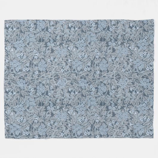 William Morris  Floral Jasmine Fleece Deken (Voorkant (Horizontaal))