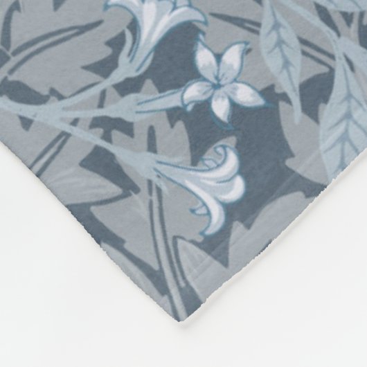 William Morris  Floral Jasmine Fleece Deken (Hoek)