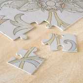 William Morris Floral Jigzaag Puzzle Legpuzzel (Zijkant)