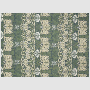 William Morris Floral  kunst tulp en Roos Tissuepapier