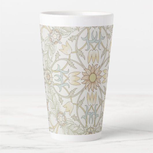 William Morris Floral Latte Mok (Voorkant)