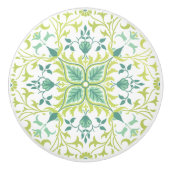 William Morris  Floral & Leaf Pattern Keramische Knop (Voorkant)