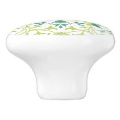 William Morris  Floral & Leaf Pattern Keramische Knop (Zijkant)