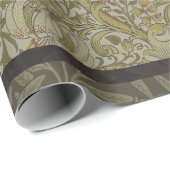 William Morris Floral lily willow art print design Cadeaupapier (Rol Hoek)