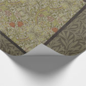 William Morris Floral lily willow art print design Cadeaupapier (Hoek)
