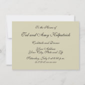 William Morris Floral lily willow art print design Kaart (Achterkant)