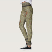 William Morris Floral lily willow art print design Leggings (Links)