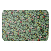 William Morris Floral Patroon Roze Groene Anjer Badmat (Voorkant)