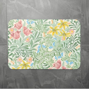 William Morris Floral Pattern Badmat