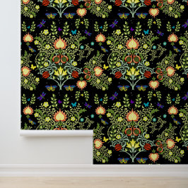 William Morris Floral Pattern Behang