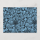 William Morris Floral Pattern Bird Anenome Briefkaart (Voorkant)