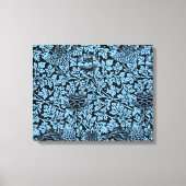 William Morris Floral Pattern Bird Anenome Canvas Afdruk (Voorkant)