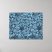 William Morris Floral Pattern Bird Anenome Canvas Afdruk (Voorkant)