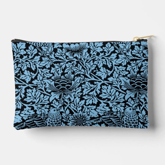 William Morris Floral Pattern Bird Anenome Etui (Achterkant)