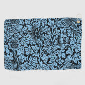 William Morris Floral Pattern Bird Anenome Golfhanddoek (Horizontaal)