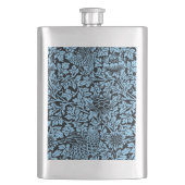 William Morris Floral Pattern Bird Anenome Heupfles (Voorkant)