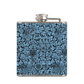 William Morris Floral Pattern Bird Anenome Heupfles (Achterkant)