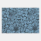 William Morris Floral Pattern Bird Anenome Inpakpapier Vel (Voorkant)