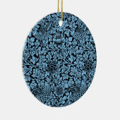 William Morris Floral Pattern Bird Anenome Keramisch Ornament (Rechts)