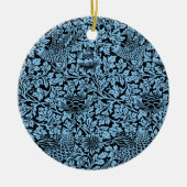 William Morris Floral Pattern Bird Anenome Keramisch Ornament (Voorkant)