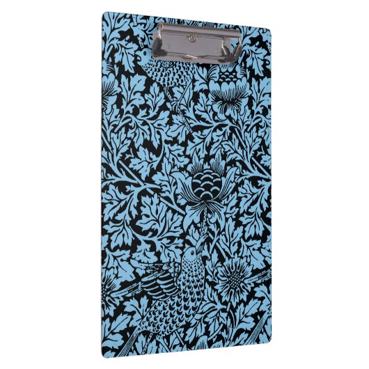 William Morris Floral Pattern Bird Anenome Klembord (Rechts)