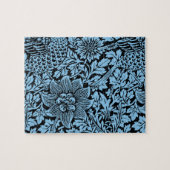 William Morris Floral Pattern Bird Anenome Legpuzzel (Horizontaal)