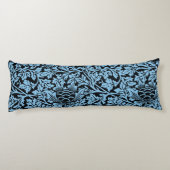 William Morris Floral Pattern Bird Anenome Lichaamskussen (Achterkant)
