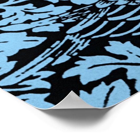 William Morris Floral Pattern Bird Anenome Poster (Hoek)