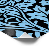 William Morris Floral Pattern Bird Anenome Poster (Hoek)