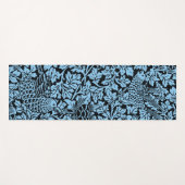 William Morris Floral Pattern Bird Anenome Yogamat (Voorkant (horizontaal))
