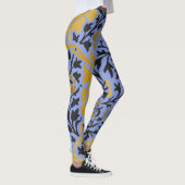 William Morris FLORAL PATTERN BLUE LEGGINGS (Rechts)