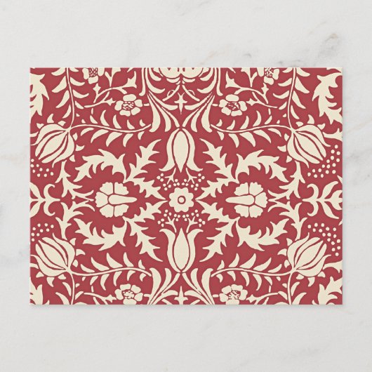 William Morris,  Floral Pattern Briefkaart (Voorkant)