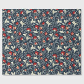 William Morris Floral Pattern Cadeaupapier (Vlak)