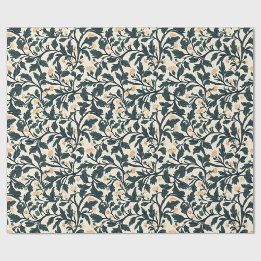 William Morris Floral Pattern Cadeaupapier (Vlak)
